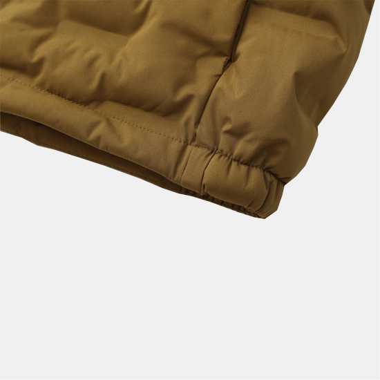 Karrimor Men's Heat-Sealed Hooded Long Sleeve Full Zip Insulated Puffer Jacket Кафяво 