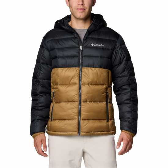 Columbia Men's Buck Butte Water-Resistant Faux Down Insulated Puffer Jacket Черно/Кафяво Columbia Men's Buck Butte Water-Resistant Faux Down Insulated Puffer Jacket Черно/Кафяво