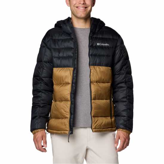 Columbia Men's Buck Butte Water-Resistant Faux Down Insulated Puffer Jacket Черно/Кафяво Columbia Men's Buck Butte Water-Resistant Faux Down Insulated Puffer Jacket Черно/Кафяво