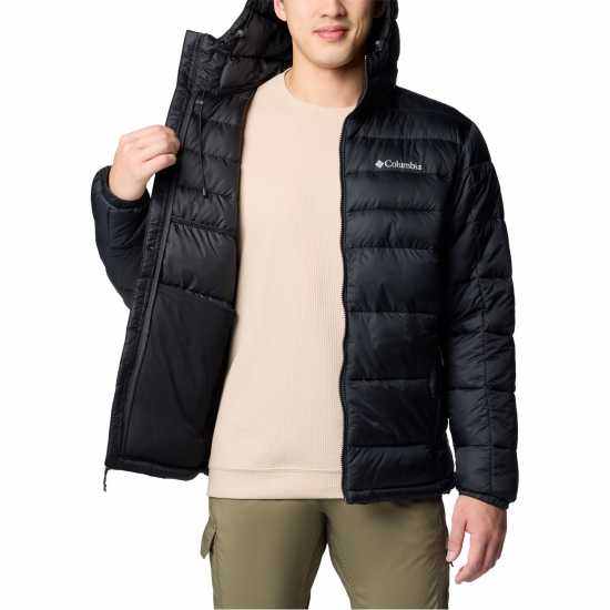 Мъжко Яке Columbia Buck Butte Hooded Insulated Jacket Mens Черно Мъжко Яке Columbia Buck Butte Hooded Insulated Jacket Mens Черно