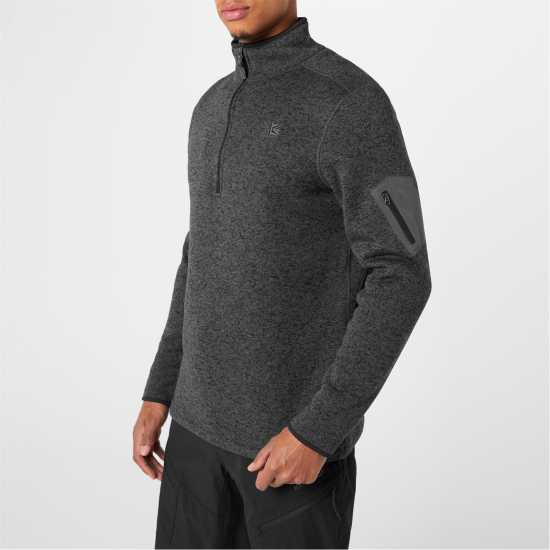 Мъжки полар Karrimor Полар Мъже Quarter Zip Orbit Fleece Mens Karrimor Полар Мъже Quarter Zip Orbit Fleece Mens Мъжки полар