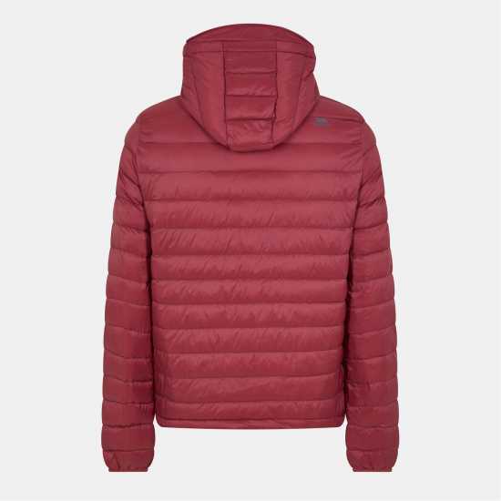 Пухено Яке Men's Digby Thermal Insulation Weather Resistant Down Jacket Бордо/Сив 