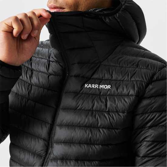 Karrimor Пухено Яке Men's Hot Rock Thermolite Water Resistant Down Jacket Черно 