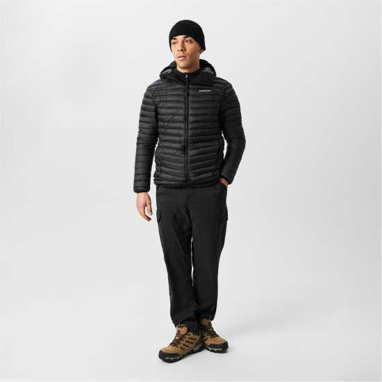 Karrimor Пухено Яке Men's Hot Rock Thermolite Water Resistant Down Jacket Черно 