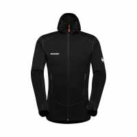 Мъжки полар Mammut Taiss Fleece Hoodie Black Mammut Taiss Fleece Hoodie Black Мъжки полар