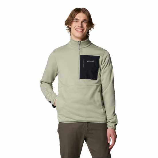 Мъжка Блуза Полар Columbia Hike Half Zip Ii Fleece Sweatshirt Mens Сафари Мъжки полар