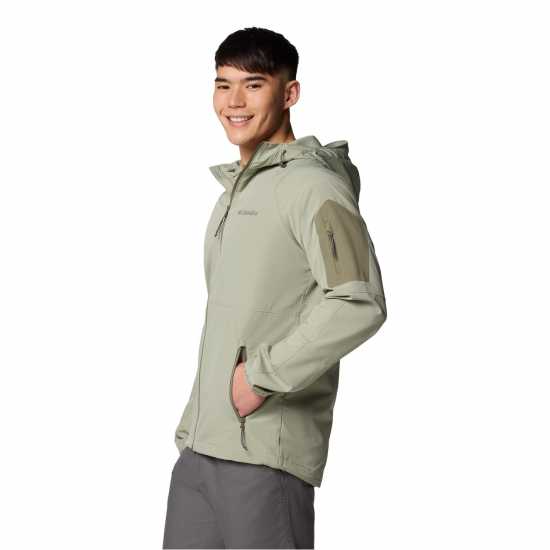 Шел Яке Columbia Men's Tall Heights Water Repellent Softshell Jacket Сафари Мъжки якета и палта