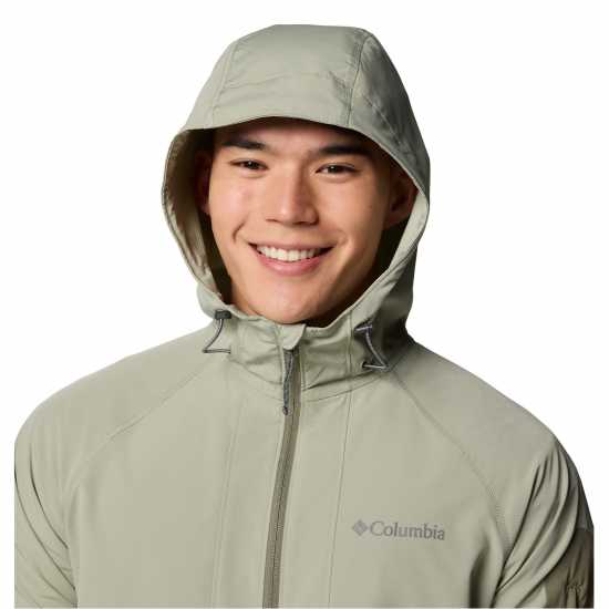 Шел Яке Columbia Men's Tall Heights Water Repellent Softshell Jacket Сафари Мъжки якета и палта