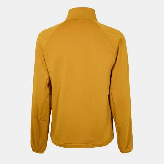 Karrimor Мъжко Яке С Цип Grid Fleece Half Zip Jacket Mens Жълто Мъжки полар