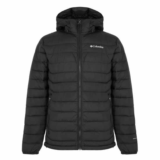 Columbia Men's Powder Lite Water-Resistant Insulated Puffer Jacket Черно 