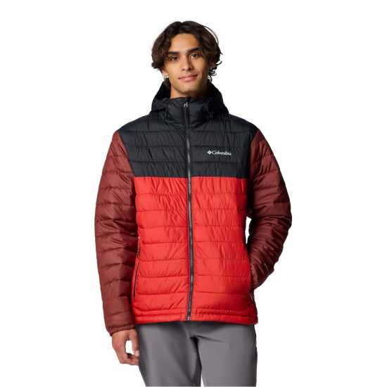 Columbia Men's Powder Lite Water-Resistant Insulated Puffer Jacket Червено 