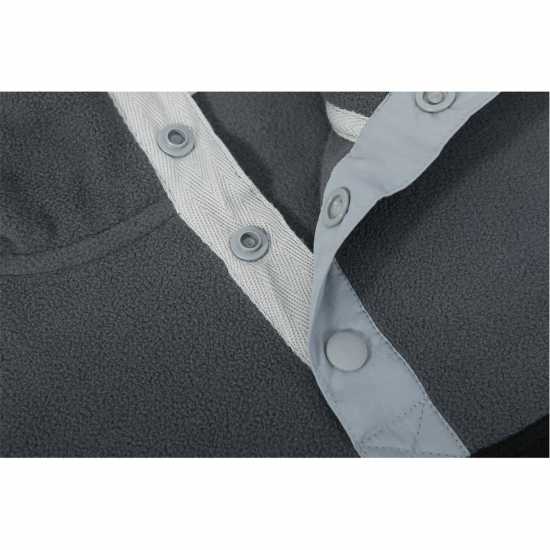 Мъжки полар Gelert Мъжка Блуза Полар Quarter Snap Fleece Top Mens Charcoal/Black Gelert Мъжка Блуза Полар Quarter Snap Fleece Top Mens Charcoal/Black Мъжки полар