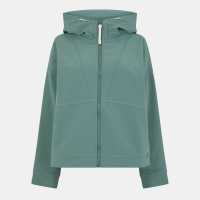 Craghoppers Women's Tyra Hooded Full-Zip Fleece Fabric Frosted Pine 