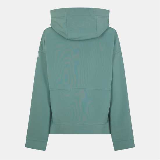 Craghoppers Women's Tyra Hooded Full-Zip Fleece Fabric Frosted Pine 
