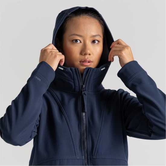 Craghoppers Women's Tyra Hooded Full-Zip Fleece Fabric  