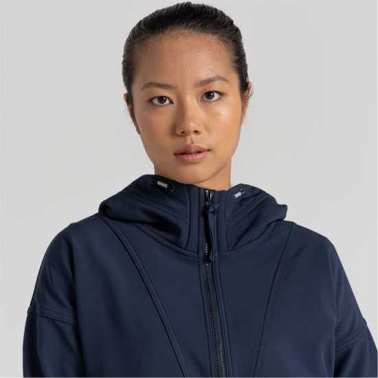Craghoppers Women's Tyra Hooded Full-Zip Fleece Fabric  