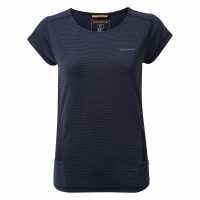 Craghoppers Women's Crag Atmos Short-Sleeve Performance T-Shirt Синьо морско 