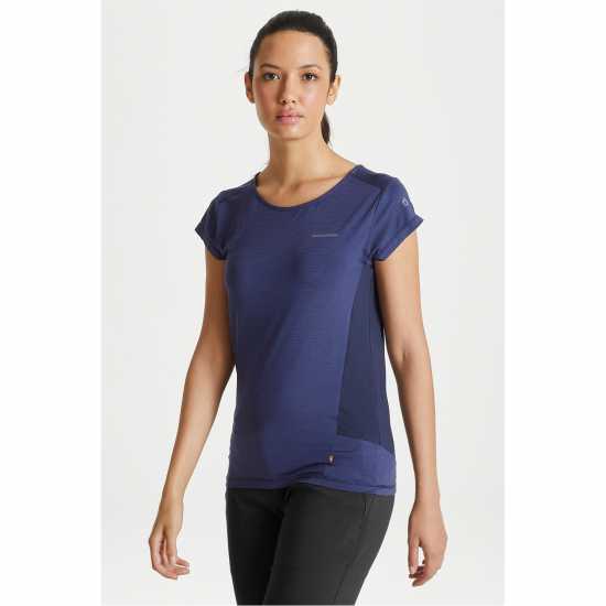 Craghoppers Women's Crag Atmos Short-Sleeve Performance T-Shirt Синьо морско 