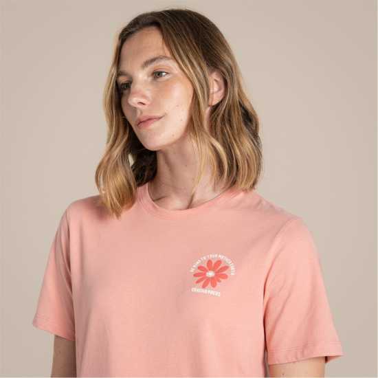 Craghoppers Women's Crag Malibo Short-Sleeve Performance T-Shirt Sunset Haze Craghoppers Women's Crag Malibo Short-Sleeve Performance T-Shirt Sunset Haze