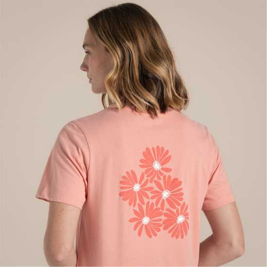 Craghoppers Women's Crag Malibo Short-Sleeve Performance T-Shirt Sunset Haze Craghoppers Women's Crag Malibo Short-Sleeve Performance T-Shirt Sunset Haze