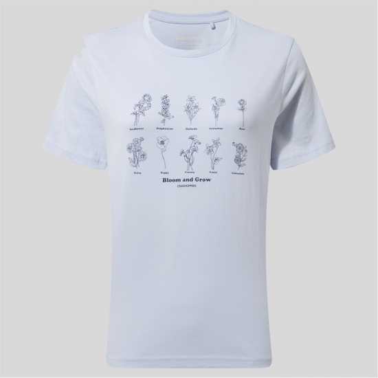 Craghoppers Women's Crag Malibo Short-Sleeve Performance T-Shirt Атмосферна мъгла Блм Craghoppers Women's Crag Malibo Short-Sleeve Performance T-Shirt Атмосферна мъгла Блм