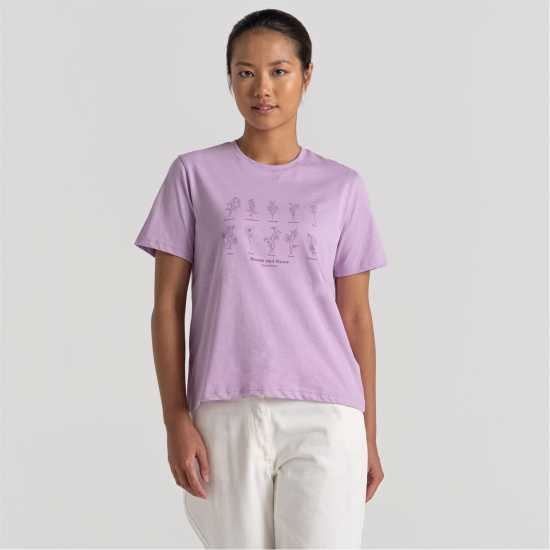 Craghoppers Women's Crag Malibo Short-Sleeve Performance T-Shirt Вистерия Блм Craghoppers Women's Crag Malibo Short-Sleeve Performance T-Shirt Вистерия Блм