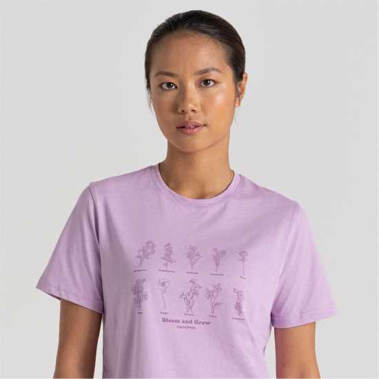 Craghoppers Women's Crag Malibo Short-Sleeve Performance T-Shirt Вистерия Блм Craghoppers Women's Crag Malibo Short-Sleeve Performance T-Shirt Вистерия Блм