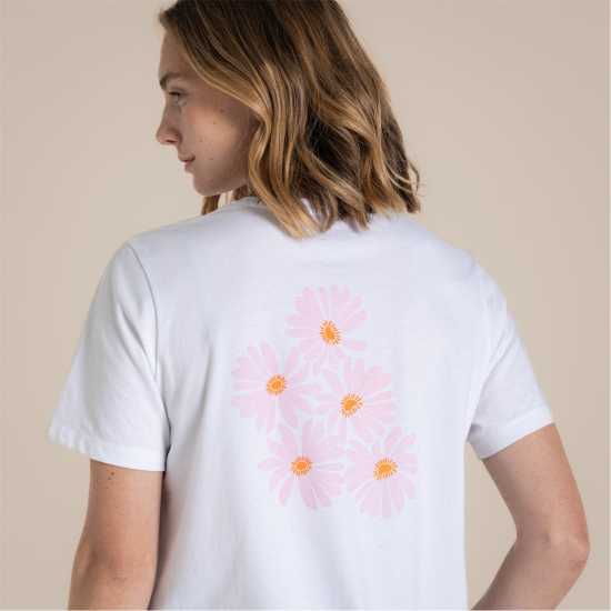 Craghoppers Women's Crag Malibo Short-Sleeve Performance T-Shirt OptWhtBeKind 