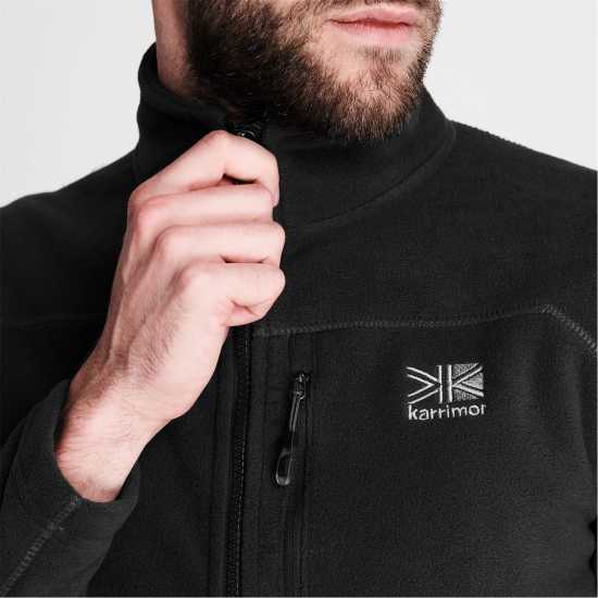 Мъжко Яке Полар Karrimor Fleece Jacket Mens Угъл Мъжки полар