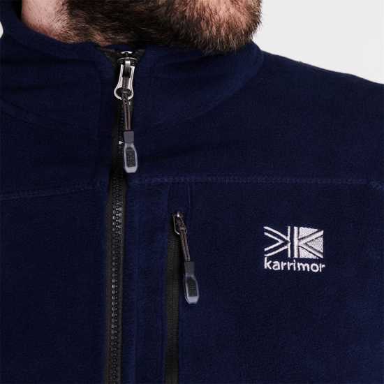 Мъжко Яке Полар Karrimor Fleece Jacket Mens Тъмно синьо Мъжки полар