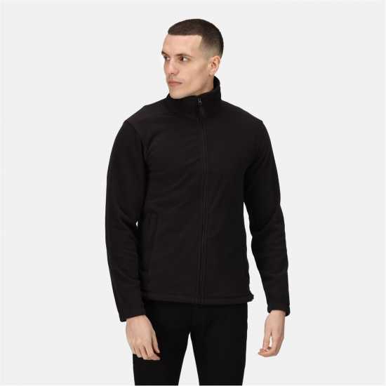 Мъжки полар Regatta Micro Full Zip Fleece Черно Regatta Micro Full Zip Fleece Черно Мъжки полар