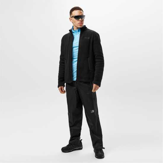 Karrimor Мъжка Блуза Полар Zip-Up Fleece Top Mens Черно Мъжки полар