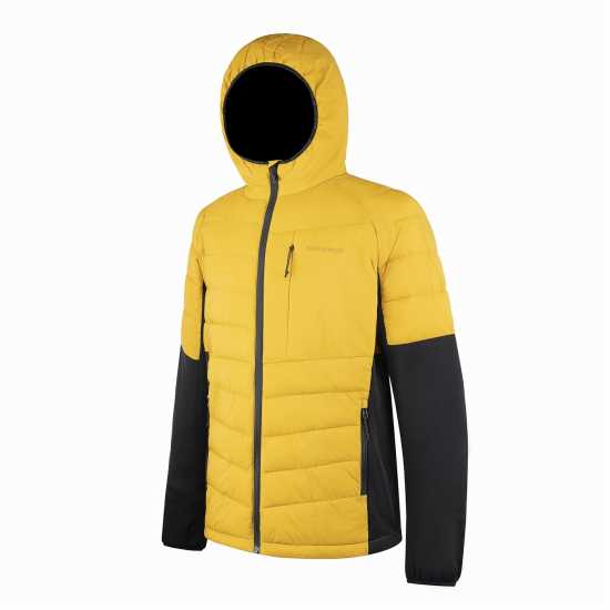 Karrimor Мъжко Яке Helium Hybrid Jacket Mens Жълто Мъжки грейки