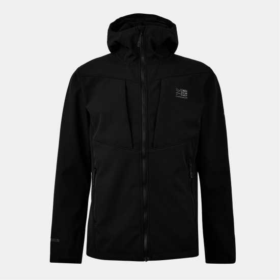 Karrimor Мъжко Софтшел Яке Alpiniste Softshell Jacket Mens Черно Karrimor Мъжко Софтшел Яке Alpiniste Softshell Jacket Mens Черно
