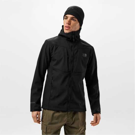 Karrimor Мъжко Софтшел Яке Alpiniste Softshell Jacket Mens Черно Karrimor Мъжко Софтшел Яке Alpiniste Softshell Jacket Mens Черно