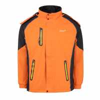 Gelert Подплатено Мъжко Яке Fleece Lined Jacket Mens Оранжево 