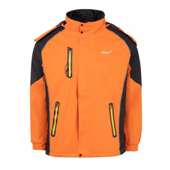 Gelert Fleece Lined Wind Resistant Full Zip Softshell Jacket Оранжево 
