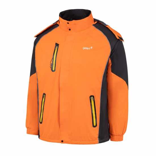 Gelert Fleece Lined Wind Resistant Full Zip Softshell Jacket Оранжево 