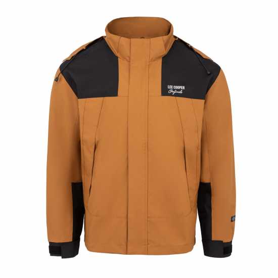 Мъжки якета и палта Lee Cooper Външно Яке Outdoor Jacket Карамел Lee Cooper Външно Яке Outdoor Jacket Карамел Мъжки якета и палта