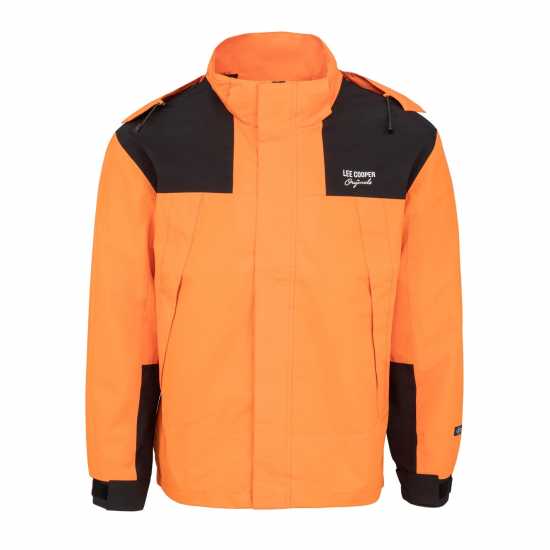 Мъжки якета и палта Lee Cooper Външно Яке Outdoor Jacket Оранжево Lee Cooper Външно Яке Outdoor Jacket Оранжево Мъжки якета и палта