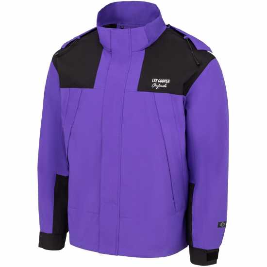 Lee Cooper Външно Яке Outdoor Jacket Лилаво Мъжки якета и палта