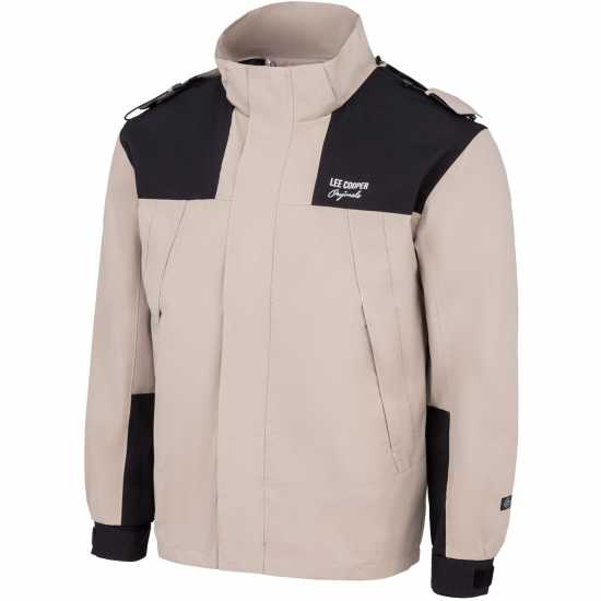 Lee Cooper Външно Яке Outdoor Jacket Камък Мъжки якета и палта