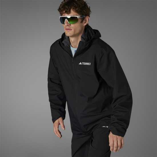 Мъжко водонепромокаемо облекло Adidas Мъжко Яке За Дъжд Terrex Multi Essentials 2 Layer Rain Jacket Mens Adidas Мъжко Яке За Дъжд Terrex Multi Essentials 2 Layer Rain Jacket Mens Мъжко водонепромокаемо облекло
