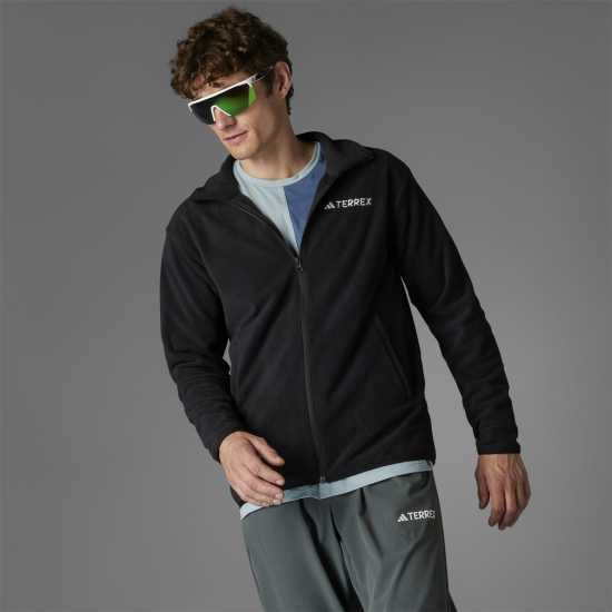 Adidas Мъжко Яке Полар Multi Essentials Full-Zip Fleece Jacket Mens  Мъжки полар