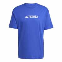 adidas Terrex Classic Logo T-Shirt Mens Полумъгливо