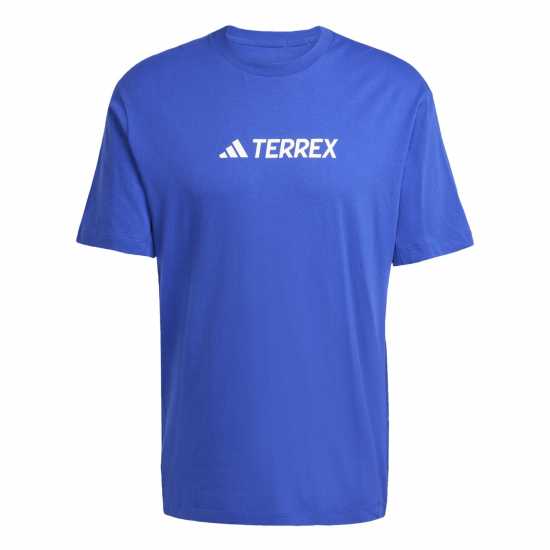 adidas Terrex Classic Logo T-Shirt Mens Полумъгливо 