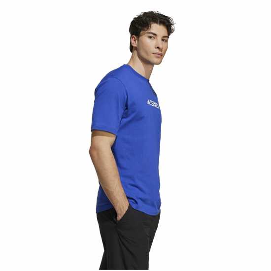 adidas Terrex Classic Logo T-Shirt Mens Полумъгливо 