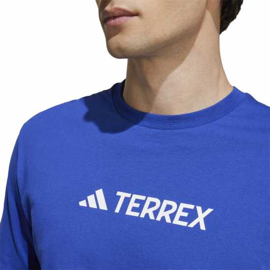 adidas Terrex Classic Logo T-Shirt Mens Полумъгливо 
