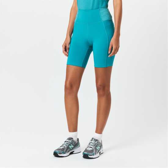 Дамски Шорти Columbia Boundless Walking Shorts Womens Синьо-зелено 