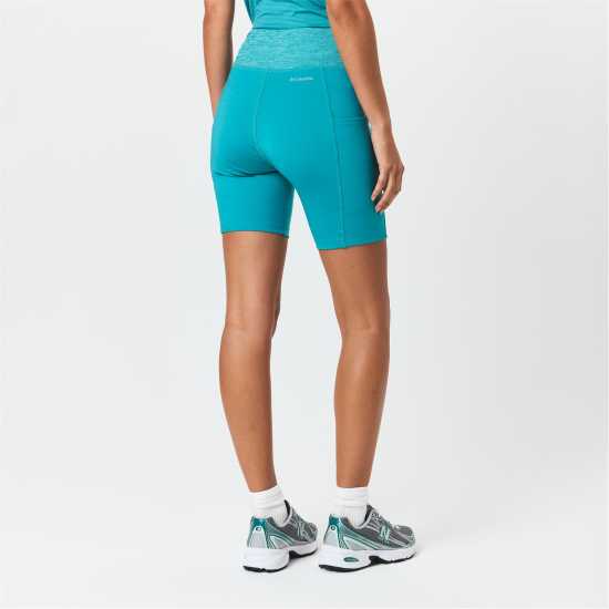 Дамски Шорти Columbia Boundless Walking Shorts Womens Синьо-зелено 
